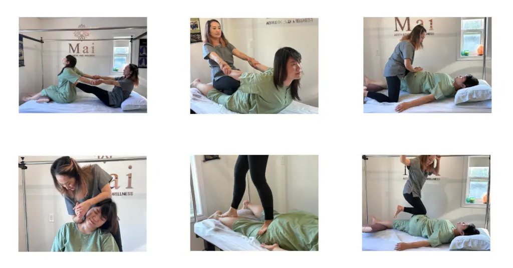 Nuad Thai massage positions Toronto