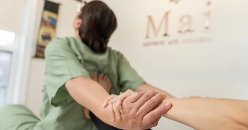 Thai massage for deep relaxation